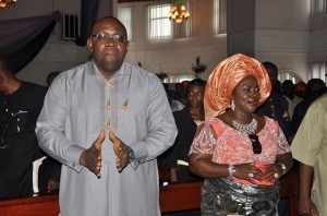Gov Dickson and wife