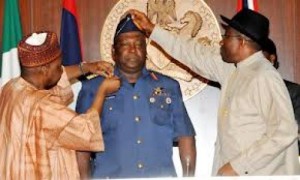 Badeh...the new defence chief being decorated.