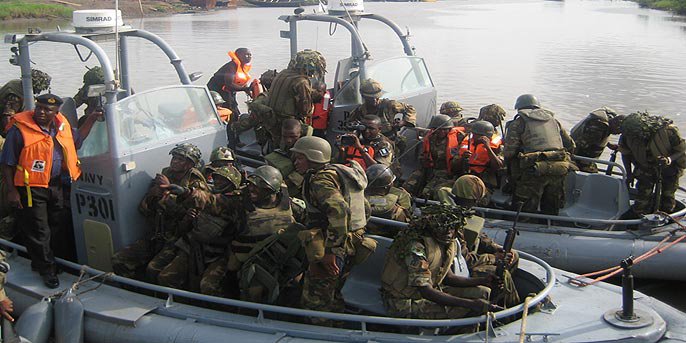 Operation Pulo Shield donates Books, ICT, Drugs and hospital equipment to Ogboloma community in Bayelsa