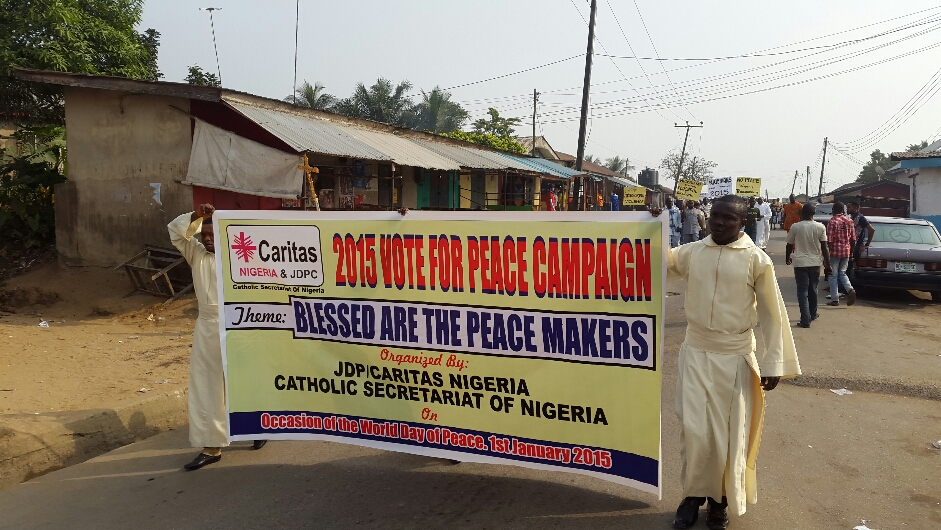 Catholics Mark World Day of Peace In Calabar With Procession on Major Streets