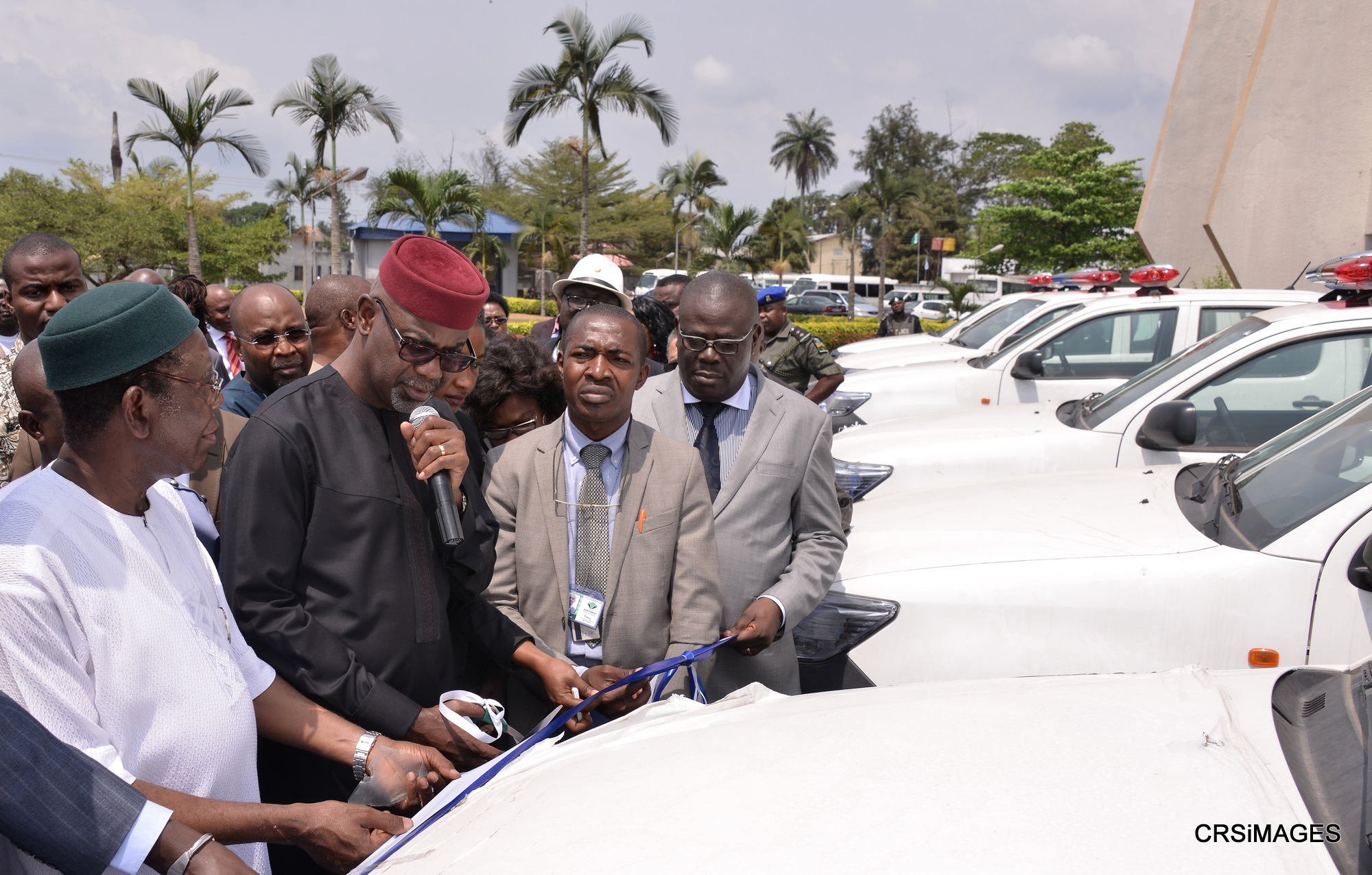 Calabar Free Trade Zone Oil And Gas Firms Donate Patrol Vehicles to Cross River Govt