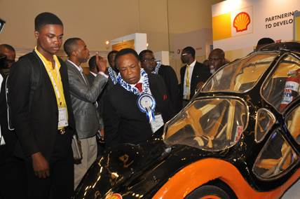 UNIBEN Students Build, Display Car At 2015 Shell Eco-marathon Competition