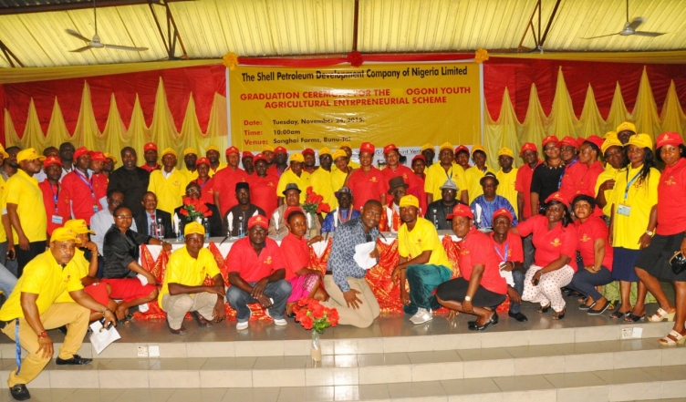 Ogoni youths graduate from Shell-sponsored training for farmers