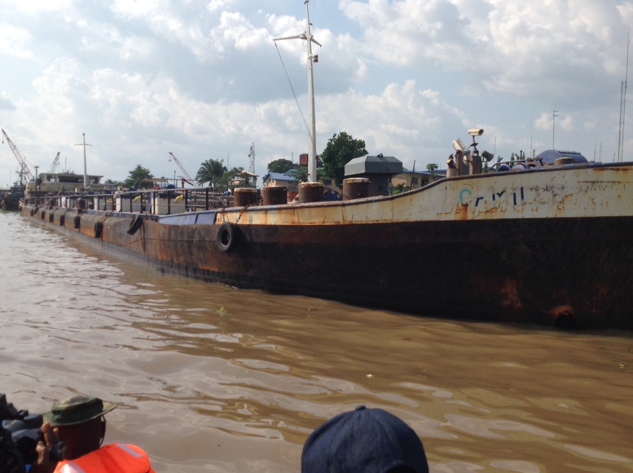 Nigerian Navy Re-intensify War Against Oil Theft, Nabs Gigantic Vessel In Delta