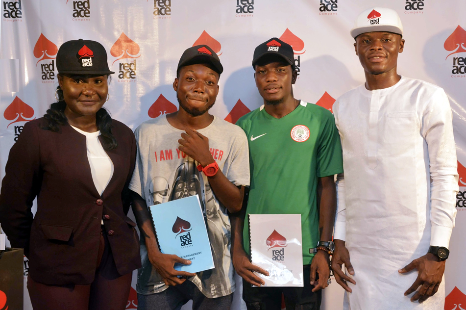Nigeria’s Leading Pencils Artist Alesh Akeem, Music Sensation ‘96’ Join RedAce Management Company