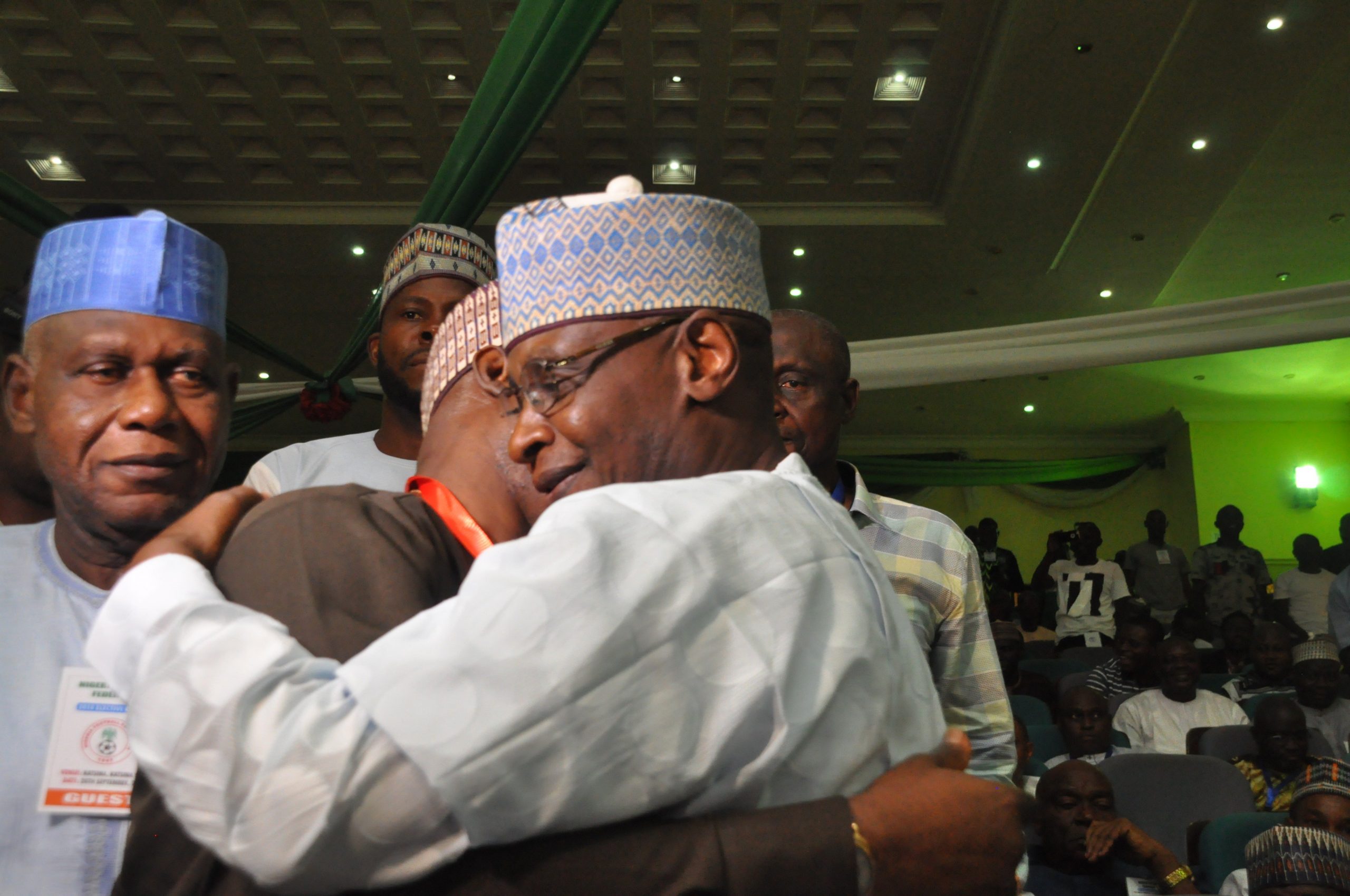 Re-elected Pinnick Pays Glowing Tribute To President Buhari