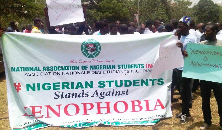 NANS Shuts MTN Office Over killings Of Nigerians In S/Africa