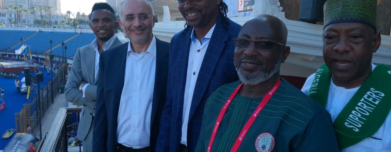 NFF Hails Dignitaries Who Cheered Eagles To Victory Against Lions