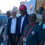 NFF Hails Dignitaries Who Cheered Eagles To Victory Against Lions