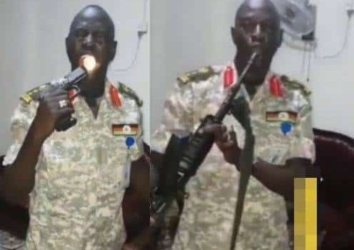 Video: Soldier Fires Gun Into Own Mouth To Test Bullet Charm