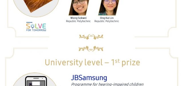 Ideas on sustainable, vegan leather and programme to aid hearing-impaired children clinch top prizes at Samsung Solve for Tomorrow 2020 competition