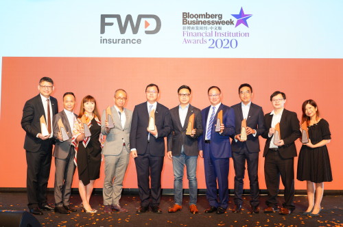 FWD shines at Bloomberg Businessweek Financial Institution Awards 2020 with 11 prizes