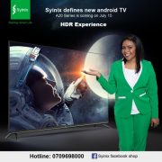 Syinix launches the first android TV in Kenya with Size 8 Reborn