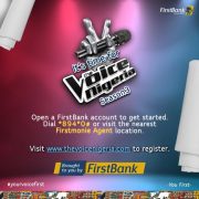 First Bank Partners Unity Nigeria, Promotes The Growth Of Nigerian Music With The Voice Nigeria Season 3