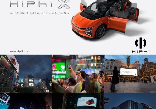 HiPhi X Evolvable super SUV – Global landmark attracting the attention