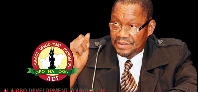 Alaigbo Development Foundation Cautions Against Setting Definite Timeline For Restoration Of Biafra
