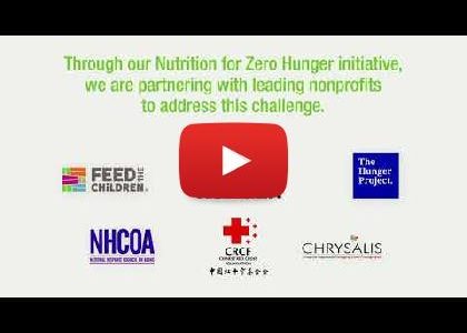 Herbalife Nutrition Commemorates the Inaugural Year of “Nutrition for Zero Hunger”, the Initiative to End World Hunger