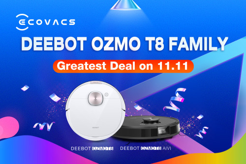 ECOVACS ROBOTICS Set to Unveil Largest Promotion Deals on 11.11 Global Shopping Festival