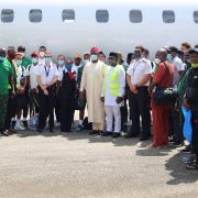 AFCON Qualifier: Super Eagles Arrive Freetown