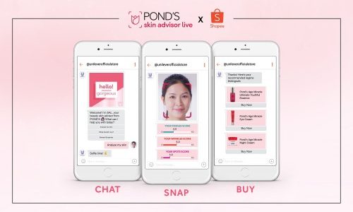 2021 skincare solutions just a click away with POND’S Skin Advisor Live chatbot now on Shopee
