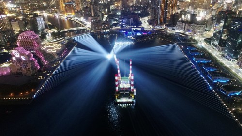 Light Up Kaohsiung Port to Mark “Kaohsiung 100”