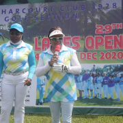 River’s First Lady Urges Golfers To Encourage One Another