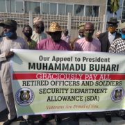 Retired Soldiers Protest In Abuja