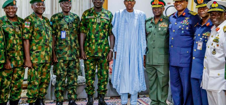 These Are Nigeria’s New Military Service Chiefs