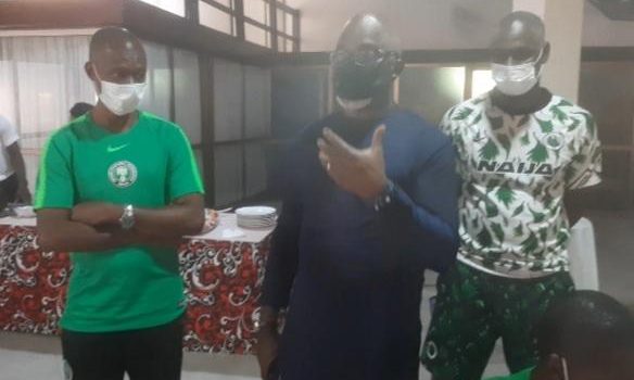 Pinnick Charges Eaglets To Showcase Winning Mentality