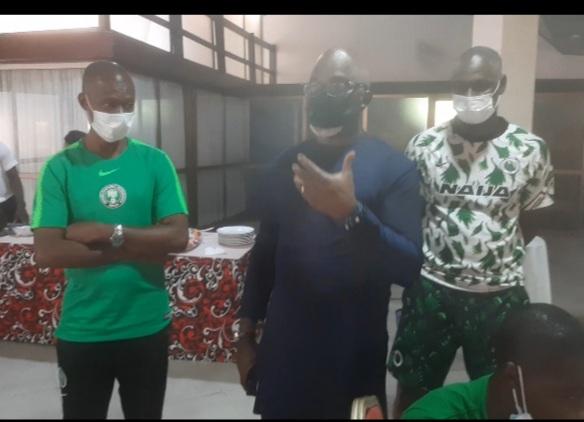 Pinnick Charges Eaglets To Showcase Winning Mentality