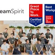 Challenging The Next Frontier Of Growth: TeamSpirit Inc Selected As One of The “Best Workplaces” In 2021 Ranking For Medium-Sized Category, Japan; TeamSpirit Singapore Achieved Great Place To Work 2020 Certification