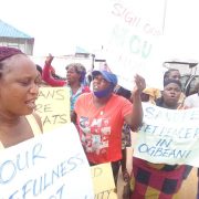 Ogbeani Community Protests Against Oil Coy In Delta 