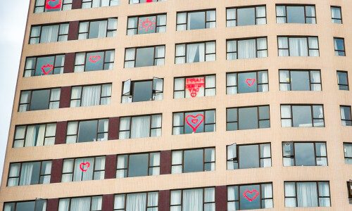 Love and Art in the Time of Quarantine: Dorsett Wanchai’s quarantine hotel guests show off their artistic side for Mother’s Day