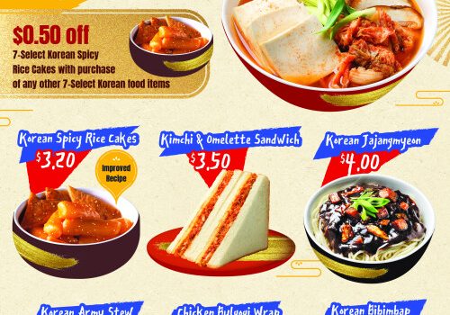 Embark on a gastronomic journey to Korea at 7-Eleven with an all-new Korean menu from 7-SELECT