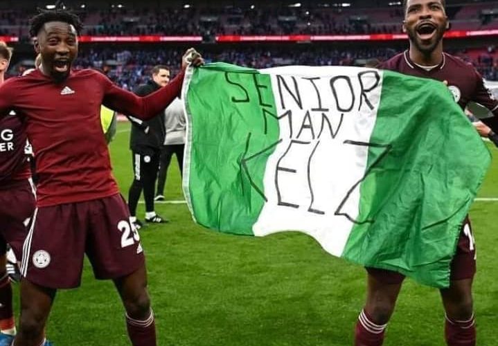 Pinnick Congratulates Ndidi, Iheanacho On FA Cup Win
