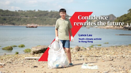 AXA unveils “Know You Can” local hero video series in Hong Kong, 12-year-old youth climate activist to advocate for Go Green