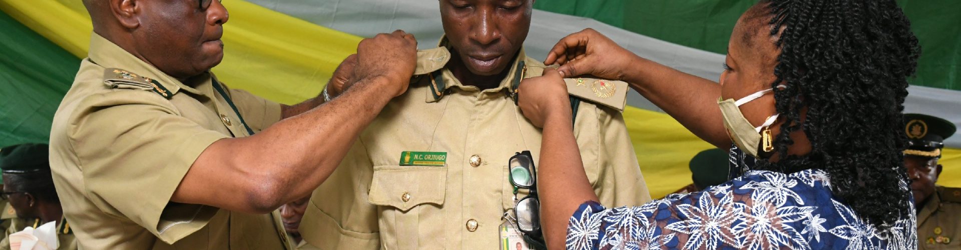 Nigerian Correctional Service Decorates 122 Newly Promoted Officers