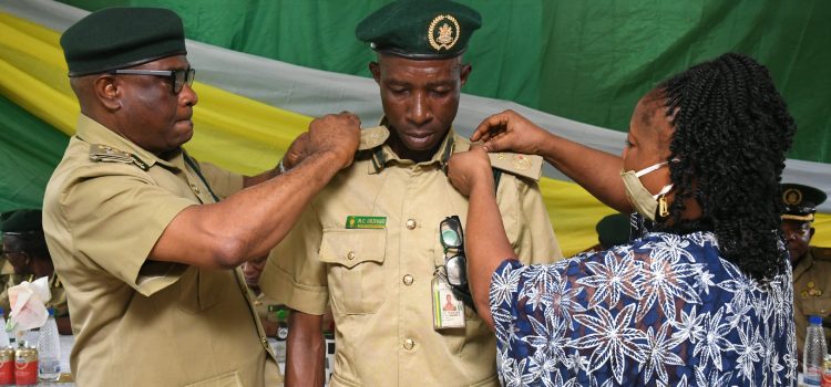 Nigerian Correctional Service Decorates 122 Newly Promoted Officers