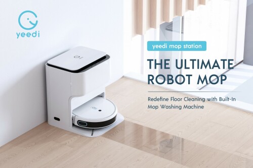 yeedi Redefines Robot Mops with the Debut of yeedi mop station