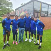 Qatar 2022 Race: Pinnick Confident Of Eagles’ Strength, Watches Etebo’s First Training At Watford