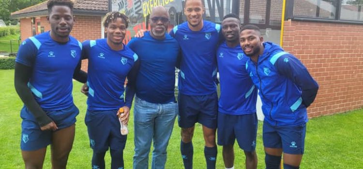 Qatar 2022 Race: Pinnick Confident Of Eagles’ Strength, Watches Etebo’s First Training At Watford