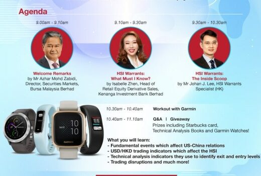 First-ever Hang Seng Index Warrants by Kenanga