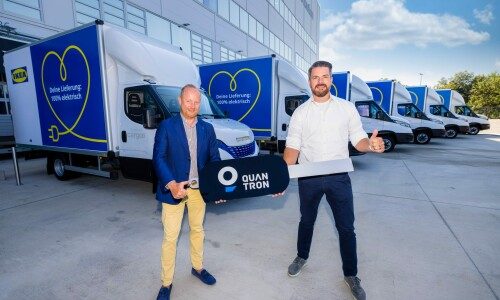 Quantron Supports IKEA’s Emissions-free Delivery