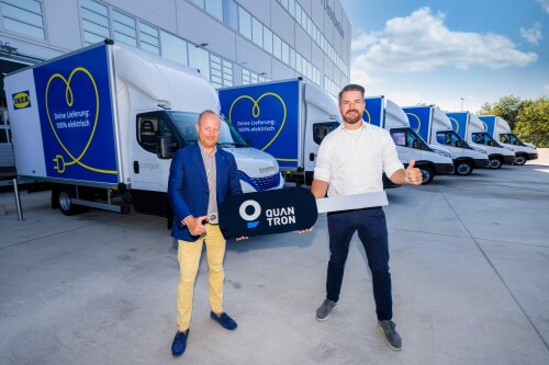 Quantron Supports IKEA’s Emissions-free Delivery
