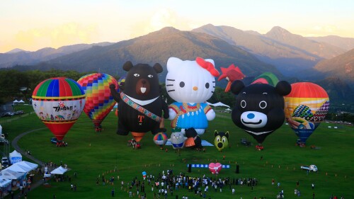 The 2021 Taiwan International Balloon Festival ends in great success