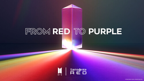 When Red Meets Purple: Samsonite Red Launches “BTS x Samsonite Red” Collection