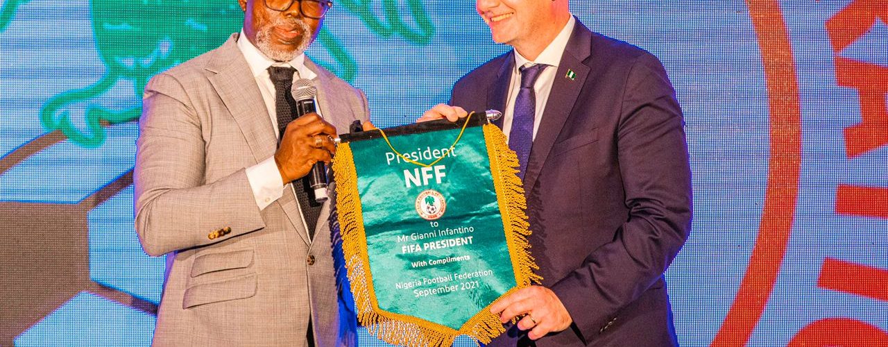 Infantino Happy Over Meetings With President Buhari, First Lady, Pours Encomiums On Pinnick
