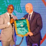 Infantino Happy Over Meetings With President Buhari, First Lady, Pours Encomiums On Pinnick