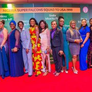 Aisha Buhari, Asisat, 1999 Super Falcons Dazzle At NFF-Aiteo Football Awards