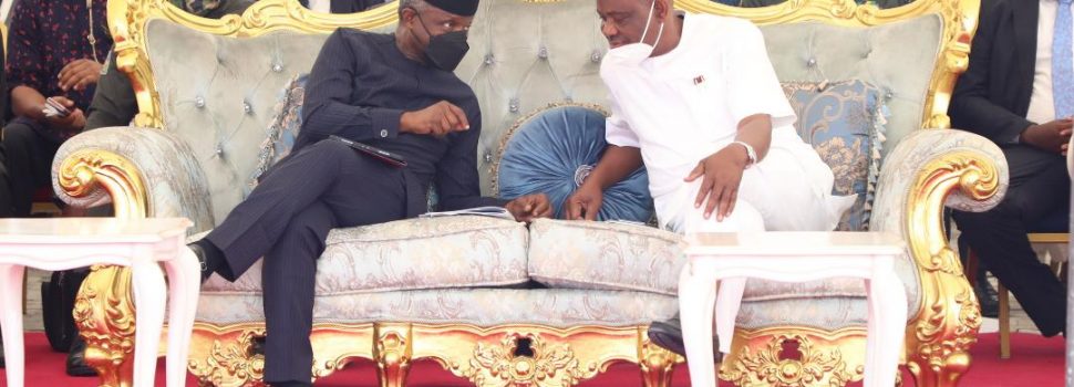 Osinbajo Inaugurates Housing Facility For Police Special Protection Unit In Rivers State